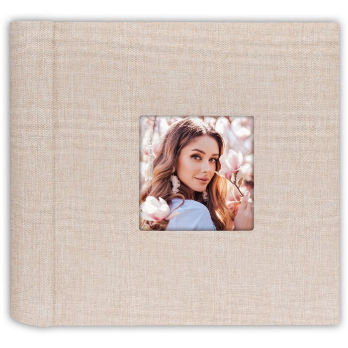 ZEP slip-in album Aura beige 200 fotografií 11x16 cm memo album s popisovacími poli