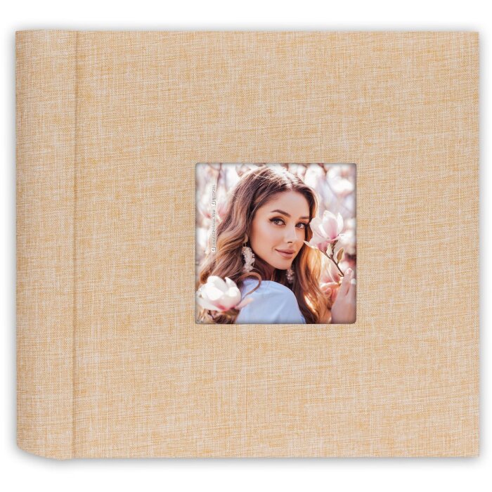 ZEP slip-in album Aura cream 200 fotografií 10x15 cm memo album s popisovacími poli