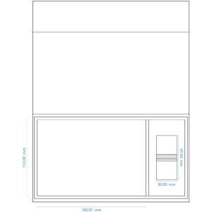 ZEP USB fotobox Lodi krémový plátěný obal 23x12 5x5 cm bez USB klíče
