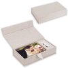 ZEP USB fotobox Lodi krémový plátěný obal 23x12 5x5 cm bez USB klíče