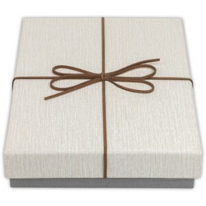 ZEP Box Piacenza A 32x32x4 cm Papírová dárková krabice s mašlí
