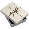 ZEP Box Piacenza A 32x32x4 cm Papírová dárková krabice s mašlí