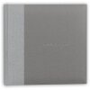 ZEP Fotoalbum Luis šedé 32x32 cm 60 bílých stran skelné proložky