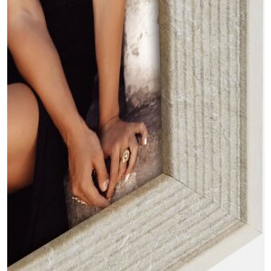 ZEP polystyrenový fotorámeček Naxos šedý 10x15 cm