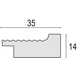ZEP polystyrenový fotorámeček Naxos šedý 10x15 cm