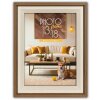 ZEP Bologna obrazový rám hnědý 18x24 cm MDF vzhled dřeva čiré sklo sklo