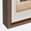 ZEP Bologna obrazový rám hnědý 18x24 cm MDF vzhled dřeva čiré sklo sklo