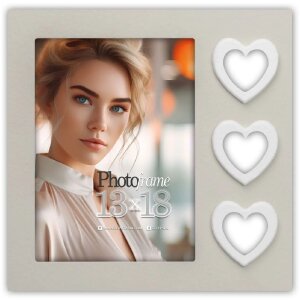 ZEP Dřevěný fotorámeček Merida Grey 13x18...