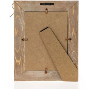 ZEP Dřevěný rámeček na obrázky Lille bílý 15x20 cm s dekorem srdce