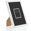 ZEP Dřevěný rám Aosta White 13x18 cm Lesklý povrch 1,4 cm profil lišty