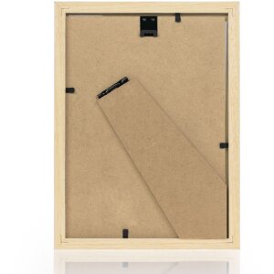 ZEP Dřevěný rám Aosta White 30x40 cm Závěsný elegantní design