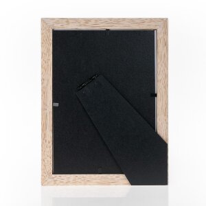 ZEP dřevěný rám Rosel přírodní 20x30 cm dřevěný portrétní rám se stojanem čiré sklo