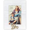 Dřevěný fotorámeček ZEP Dylon 10x15 cm portrétní rámeček Bro se stojanem