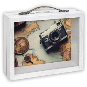 ZEP dřevěná skleněná pokladnička Patrick...