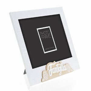 Dřevěný obrazový rám ZEP 20x30 cm Famiglia se stojanem a možností zavěšení