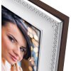 ZEP Alessandria fotorámeček 10x15 cm postříbřená dřevěná zadní strana