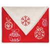 ZEP ZZY35 Neve polštářek do rámu na obrázky červenobéžový 10x15 cm