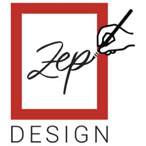 ZEP Verbier ZT8346 Dřevěný rámeček na obrázky 10x15 cm Bílý červený vánoční design
