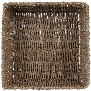 Clayre & Eef 65711 Úložné koše z mořské trávy Set of 3 Brown Boho Style