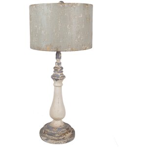 Clayre & Eef 5LMC0040 Stolní lampa Iron Beige...