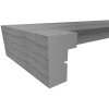 Walther EA824W Stockholm Dřevěný rám 18x24 cm Bílý paspartovaný MDF sklo