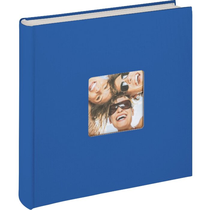 Walther Jumbo fotoalbum Fun 30x30 cm královsky modré 100 bílých stran
