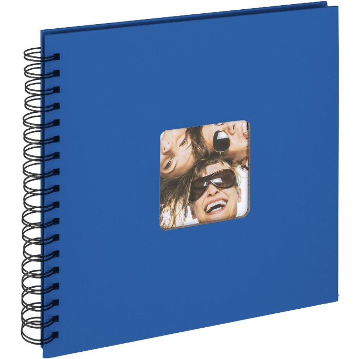 Spirálové album Walther Fun royal blue 26x25 cm 40 stran fotokartonu