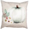 Clayre & Eef CSP22 Povlak na polštář béžový šedý 45x45 cm polyester venkovský styl