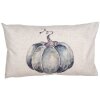Clayre & Eef CSP36-1 Povlak na polštář 30x50 cm Dýňový motiv Béžová Šedá Venkovský styl
