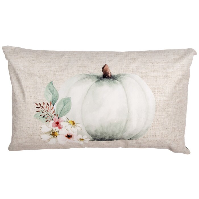 Clayre & Eef CSP36-2 Povlak na polštářek Country Style Beige Green 30x50 cm