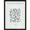 Deknudt S65KK2 Černý obrazový rám double passe-partout 1 obrázek 30x40 cm