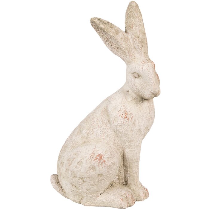 Clayre & Eef 6TE0544 Dekorace králík béžová 19x15x35 cm