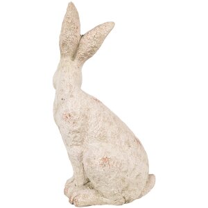 Clayre & Eef 6TE0544 Dekorace králík béžová 19x15x35 cm