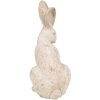 Clayre & Eef 6TE0544 Dekorace králík béžová 19x15x35 cm
