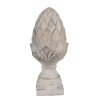 Clayre & Eef 6TE0545L Dekorace Šiška kamenná šedá Ø 17x39 cm