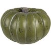 Clayre & Eef 6MG0046 Dekorativní dýně zelená šedá Ø 35x21 cm Oxid hořečnatý