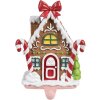 Clayre & Eef 6PR4258 Držák na vánoční punčochu s perníčky 13x11x18 cm