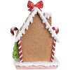 Clayre & Eef 6PR4258 Držák na vánoční punčochu s perníčky 13x11x18 cm