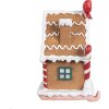 Clayre & Eef 6PR4258 Držák na vánoční punčochu s perníčky 13x11x18 cm
