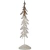 Clayre & Eef 5Y1258 Dekorativní strom 29x14x75 cm Bílý hnědý venkovský styl železo