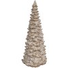 Clayre & Eef 6PR4288 Dekorativní stromek bílá béžová Ø 13x30 cm Venkovský dům Polyresin