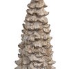 Clayre & Eef 6PR4288 Dekorativní stromek bílá béžová Ø 13x30 cm Venkovský dům Polyresin