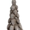 Clayre & Eef 6PR4298 Dekorativní strom hnědý bílý Ø 7x19 cm venkovský styl polyresin