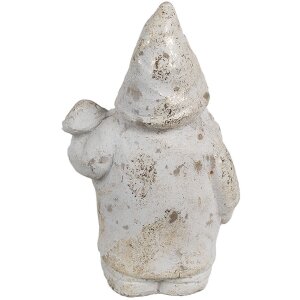 Clayre & Eef 6TE0551 Dekorativní kámen v barvě bílého zlata 9x8x15 cm