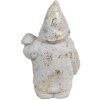 Clayre & Eef 6TE0551 Dekorativní kámen v barvě bílého zlata 9x8x15 cm