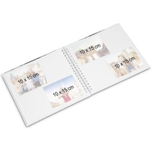 Hama Spirálové album Lovely Beige 28x24 cm 50 bílých stran