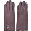 Juleeze JZGL0104 Rukavice 9x23x1 cm fialové 100% polyester elegantní