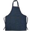 Clayre & Eef KT041.042 Zástěra modrá 77x68 cm 100% polyester