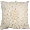 Clayre & Eef KT021.362 Povlak na polštář béžový květinový vzor 45x45 cm Polyester