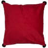 Clayre & Eef KT021.365 Povlak na polštář Smile Red White 45x45 cm Polyester